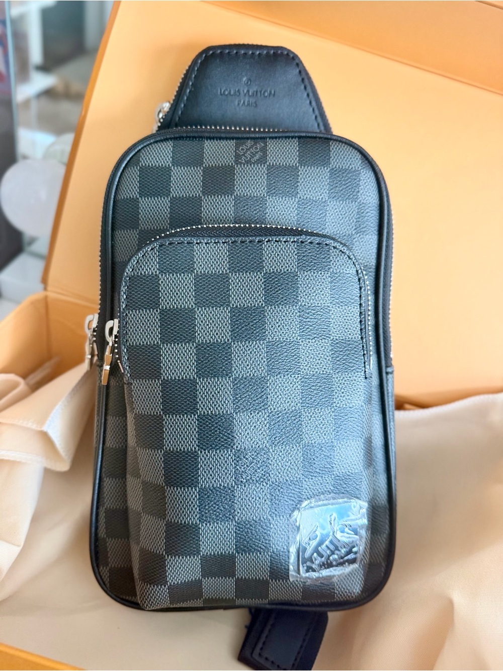 Inspired Sling Bag - Black & Gray